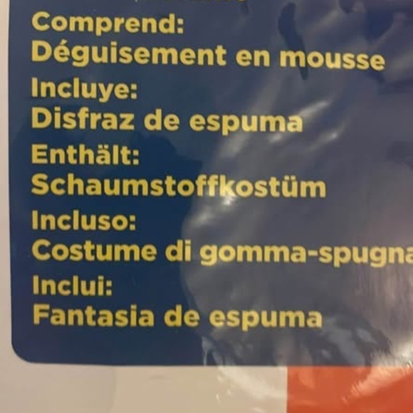 BRAND NEW boy girl youth minion minions foam halloween costume size S & M - Picture 4 of 5